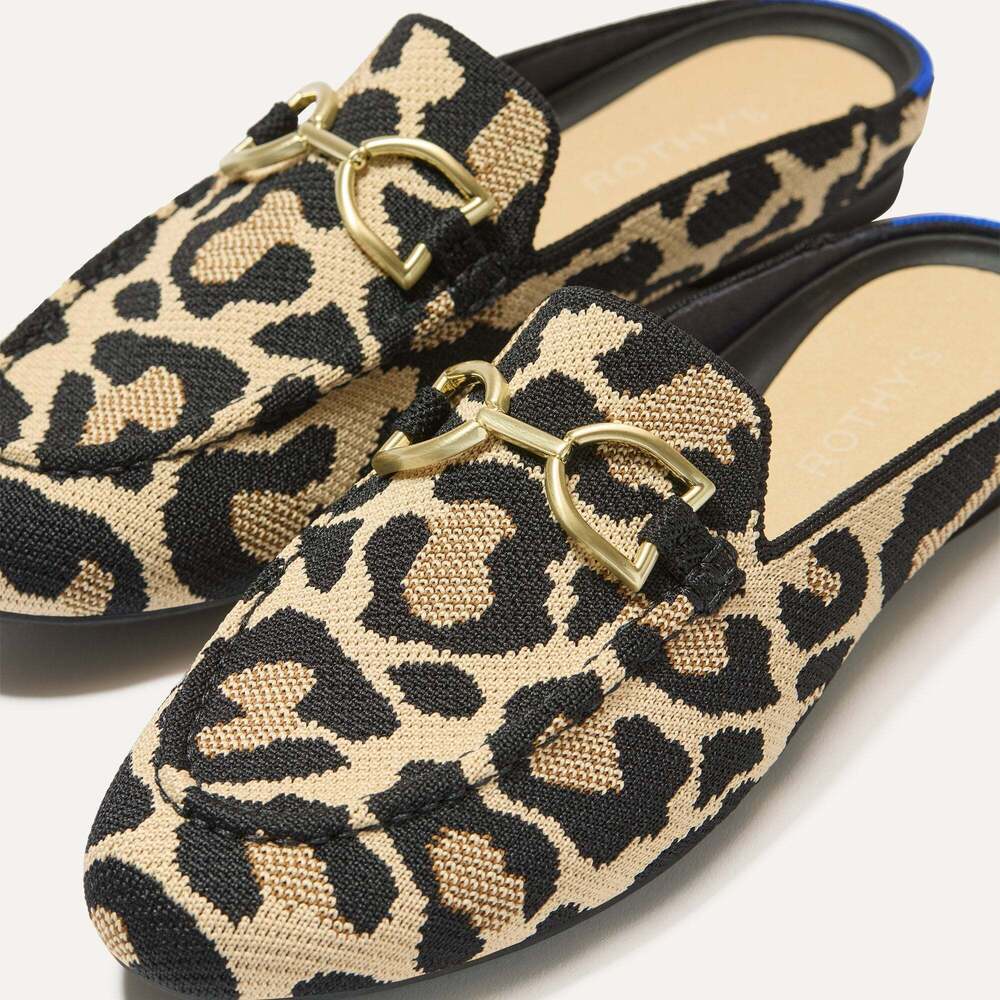 Rothy's The Double Bit Loafer Mule - Desert Cat Size 8 - Picture 2 of 5